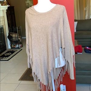 Forever 21 NWOT light brown shawl